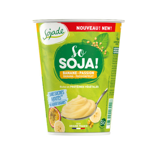 So Soja! Banane-passion sans sucres ajoutés