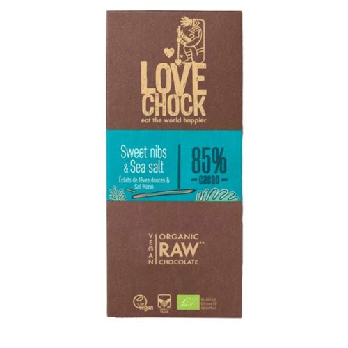 Tablette chocolat éclats cacao Lovechock