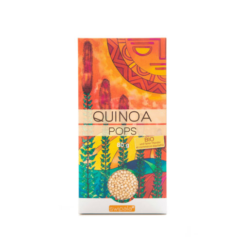 Quinoa pops, fairtrade bio